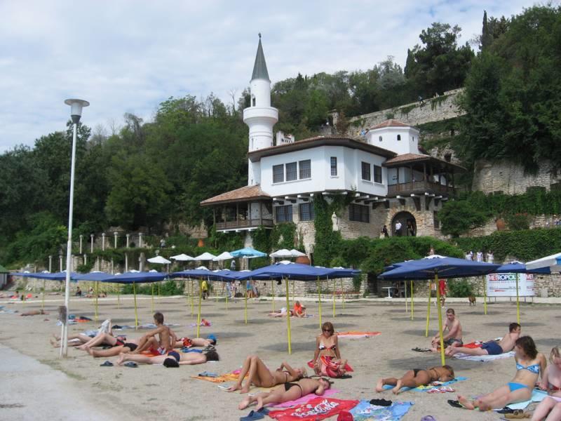 Paris Hotel Balchik Exterior foto